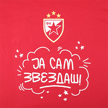 Bebi pokrivač Crvena zvezda - crveni-2