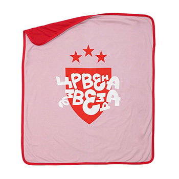 Bebi prekrivač Crvena zvezda - roze