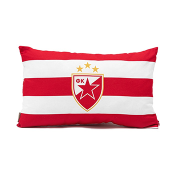 Jastuk Crvena zvezda 30x50cm - pruge