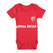 Onesie for babies Red Star - red